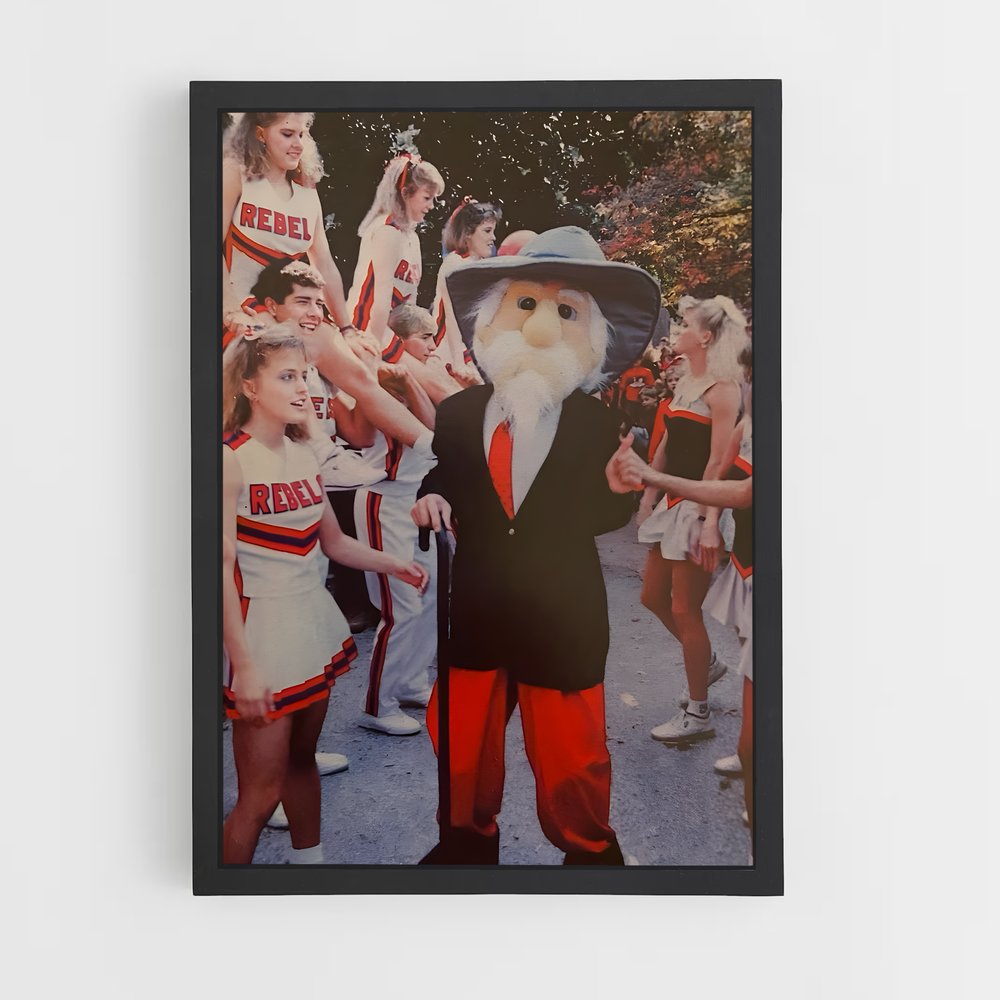 Poster Santa Rebels – affiche Baseball (vue 2)